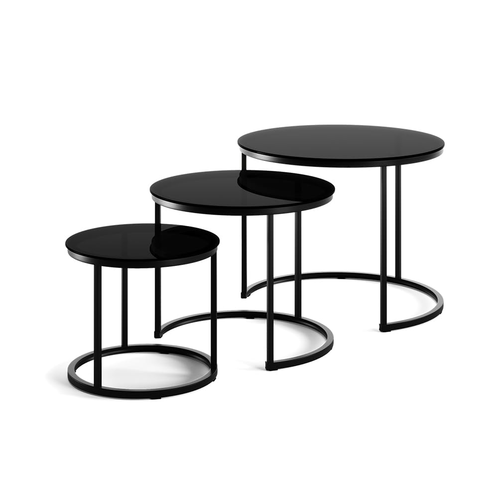 Couchtisch-Set Montreal, Glas 3er Set