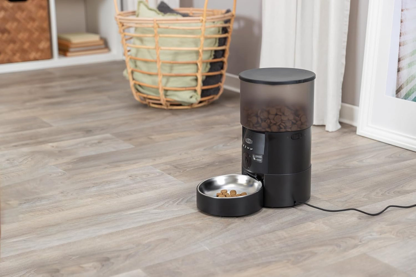 Futterautomat TX-C Smart für Hunde & Katzen, 3 Liter schwarz