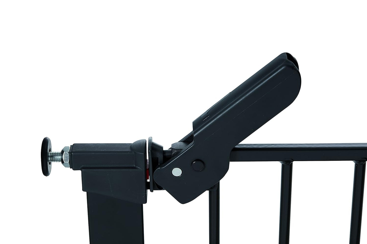Treppenschutzgitter, ohne bohren, 73,5-79,6 cm, 73,5-79,6cm Schwarz