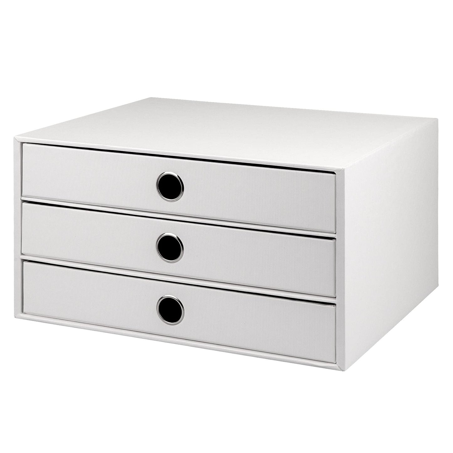 Soho Schubladenbox mit 3 Schubladen, Weiss