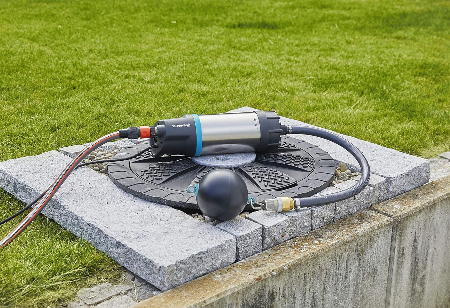 Schwimmende Absaugung, Single, Schwimmkörper mit Saugfilter