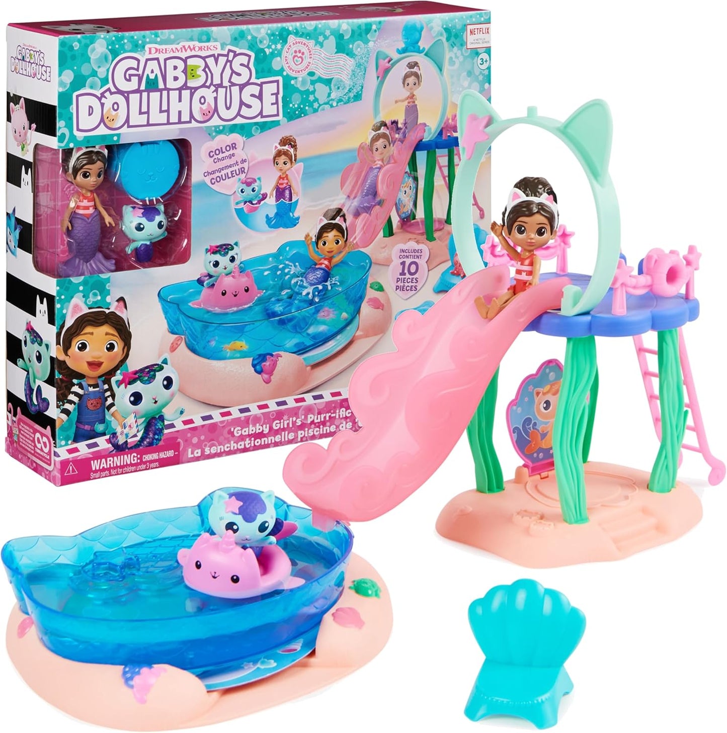 Gabby's Dollhouse Pool Spielset, Toy