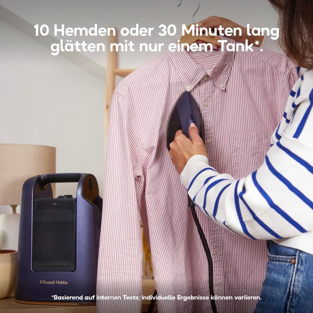 Dampfbügeleisen Multi mit XL-Wassertank, Dampfglätter XL-Wassertank-Station
