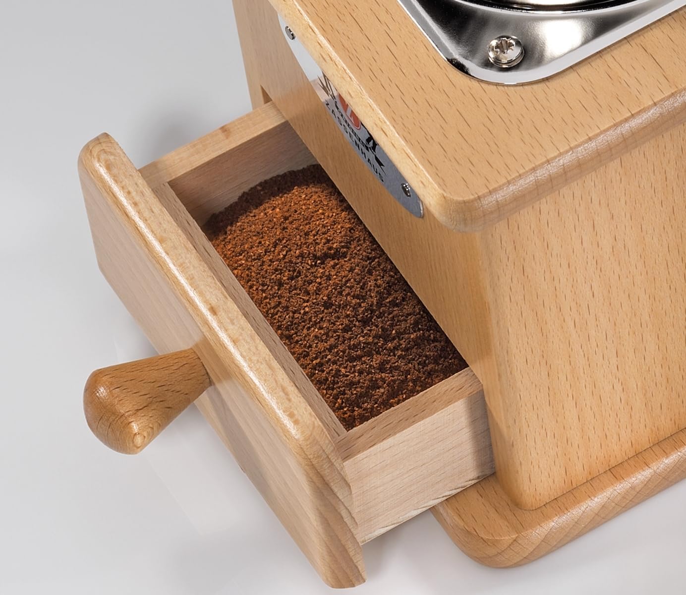 Manuelle Kaffeemühle Brasilia, Buche Schwarz