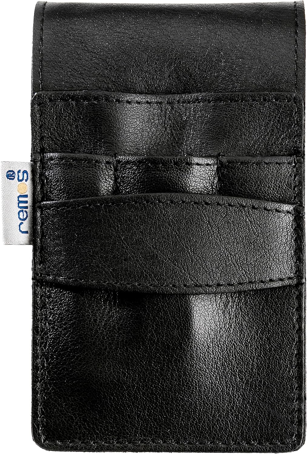 Nageletui aus Leder, Schwarz