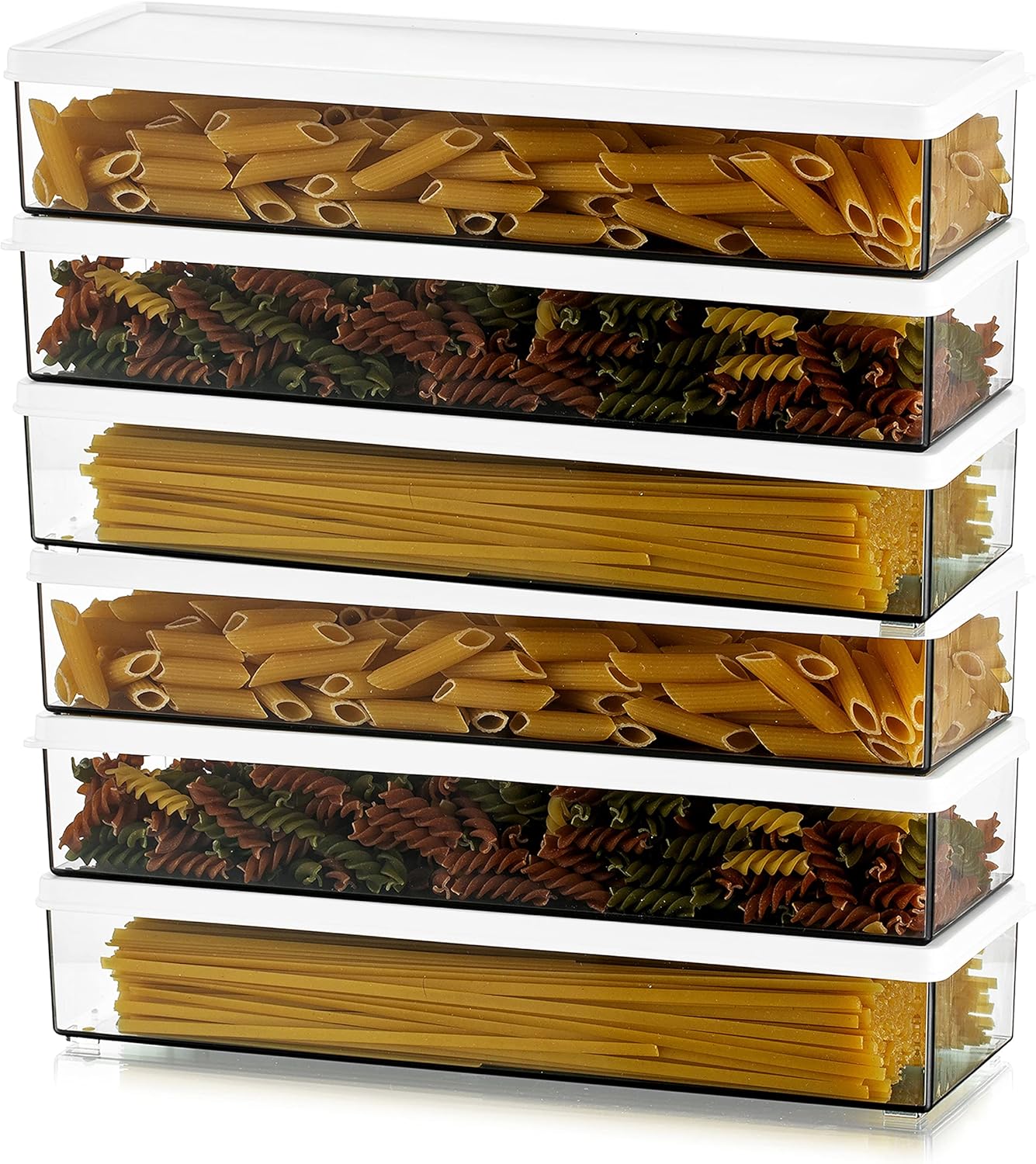 6-teilige Pastabehälter-Set, 6 Pièces