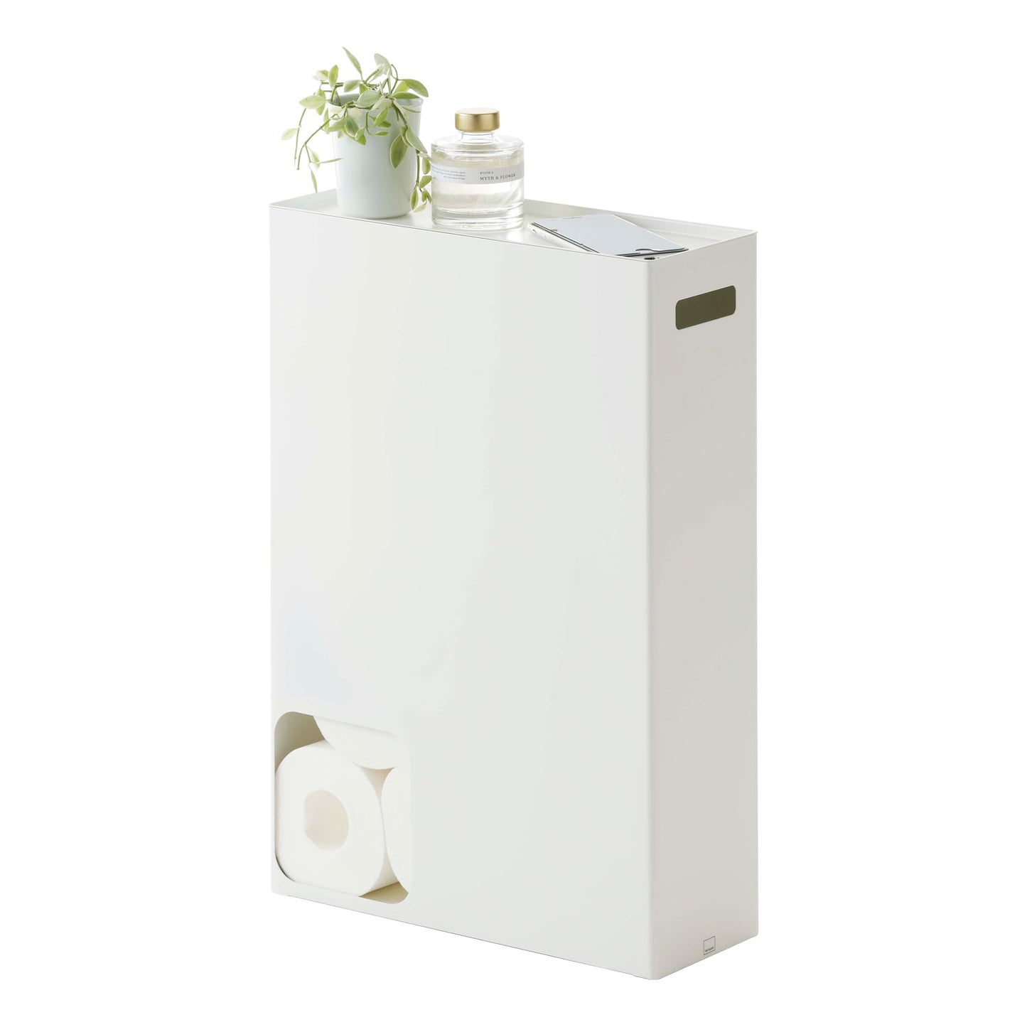 Toilettenpapierhalter PLATE, Weiss