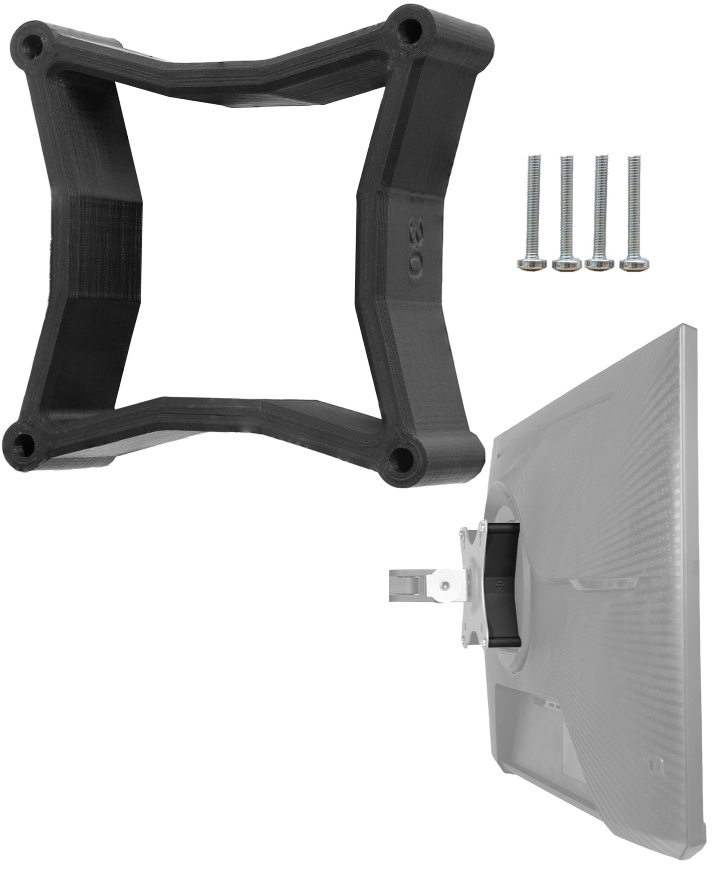 Universeller VESA Distanzhalter für Monitore, 100x100mm