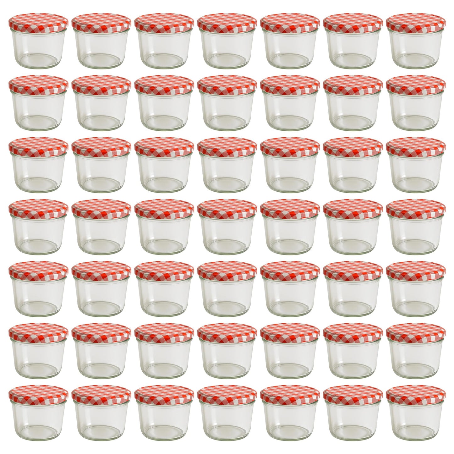 Marmeladengläser Set mit Schraubdeckel, 230 ml 50