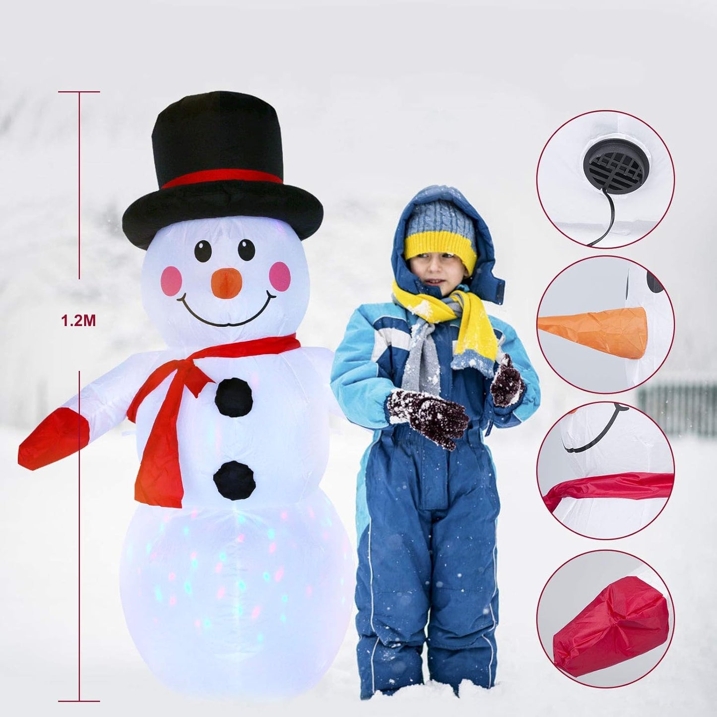 Schneemann, Weiss Schneemann