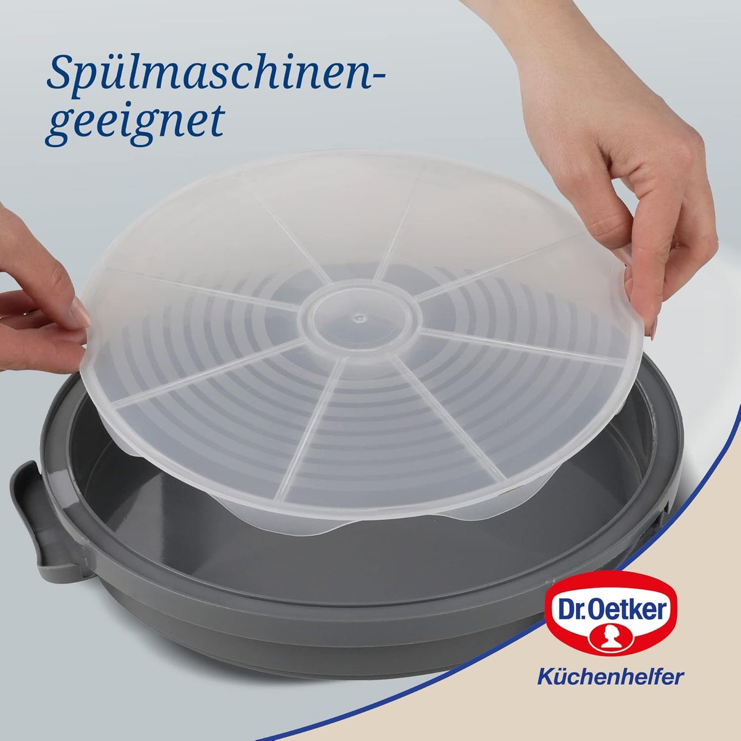 Tortentransportbox mit Einlegeboden, Transportbox Hoch