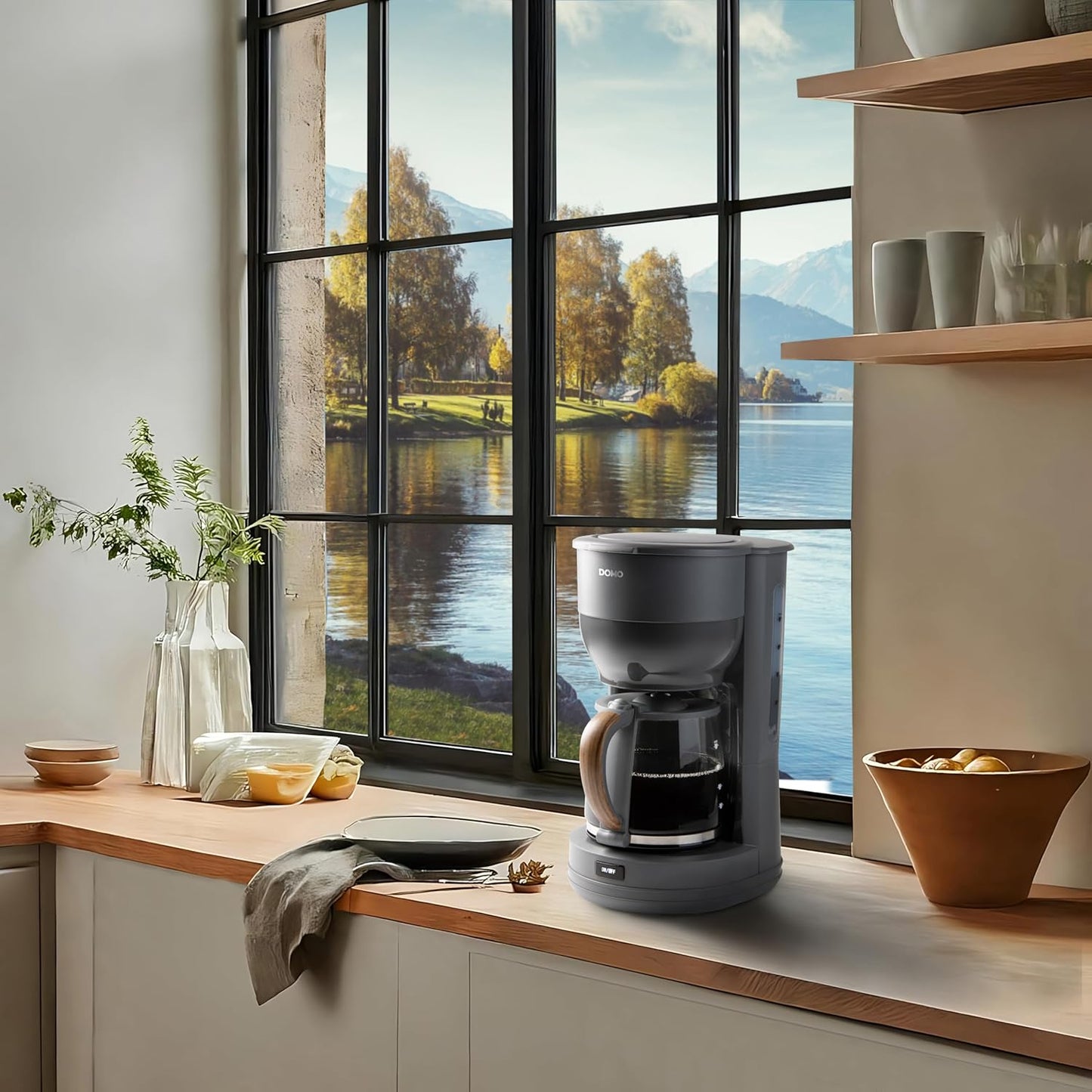 DO754K Filterkaffeemaschine mit Glaskanne