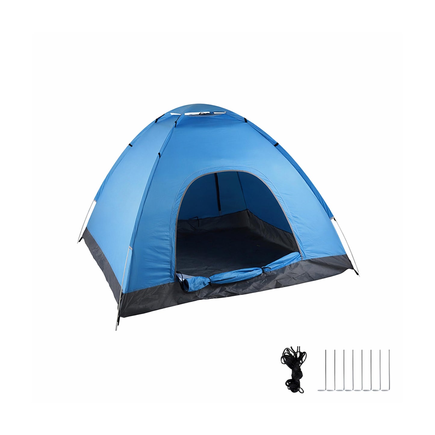 Pop Up Strandzelt für 2-3 Personen, UV Schutz 50+, Blau
