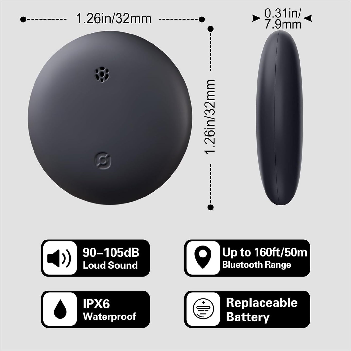 Smart Tag Pro - Tracker im 4er Pack, 4 Pack