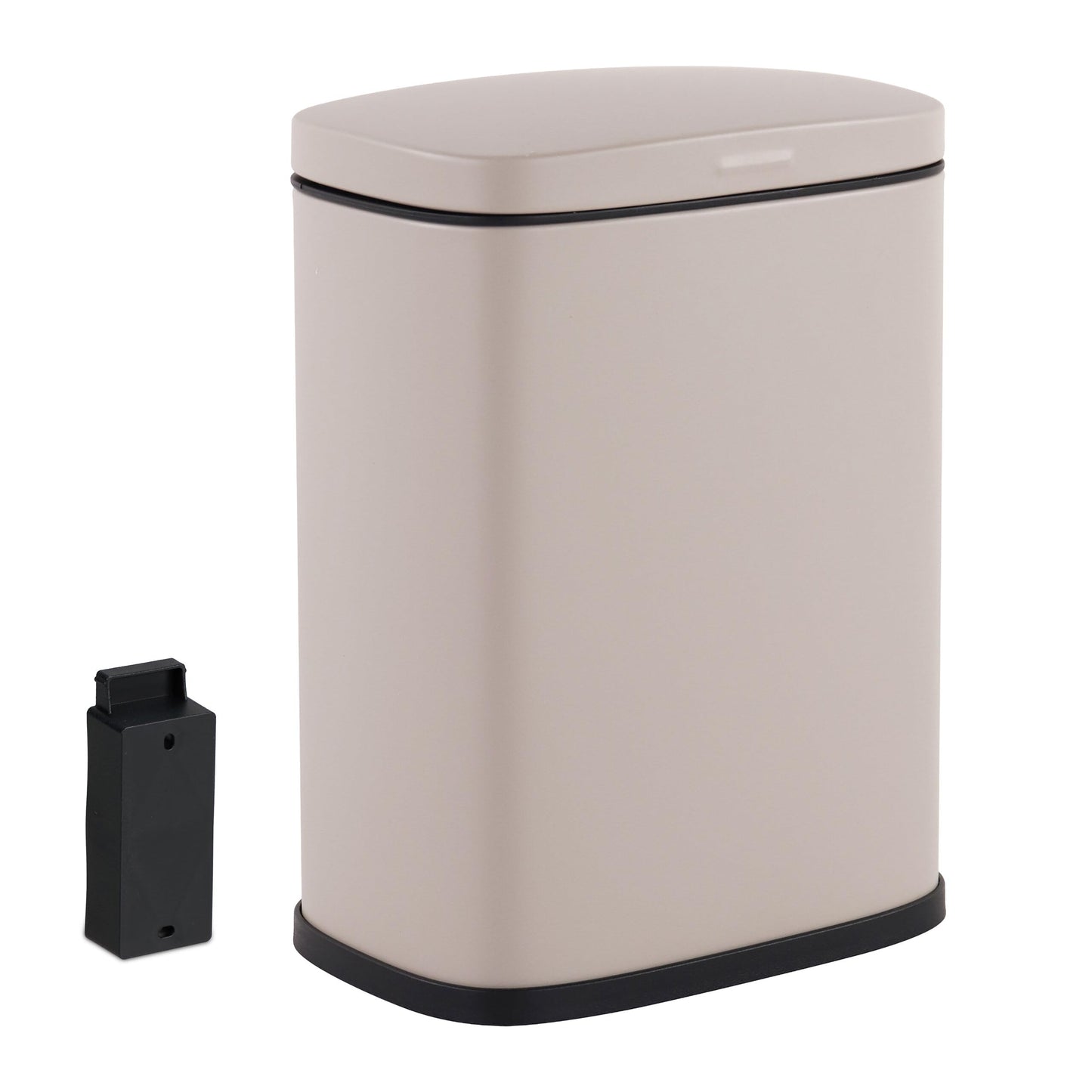 Kosmetikeimer zur Wandmontage mit Absenkautomatik, Beige