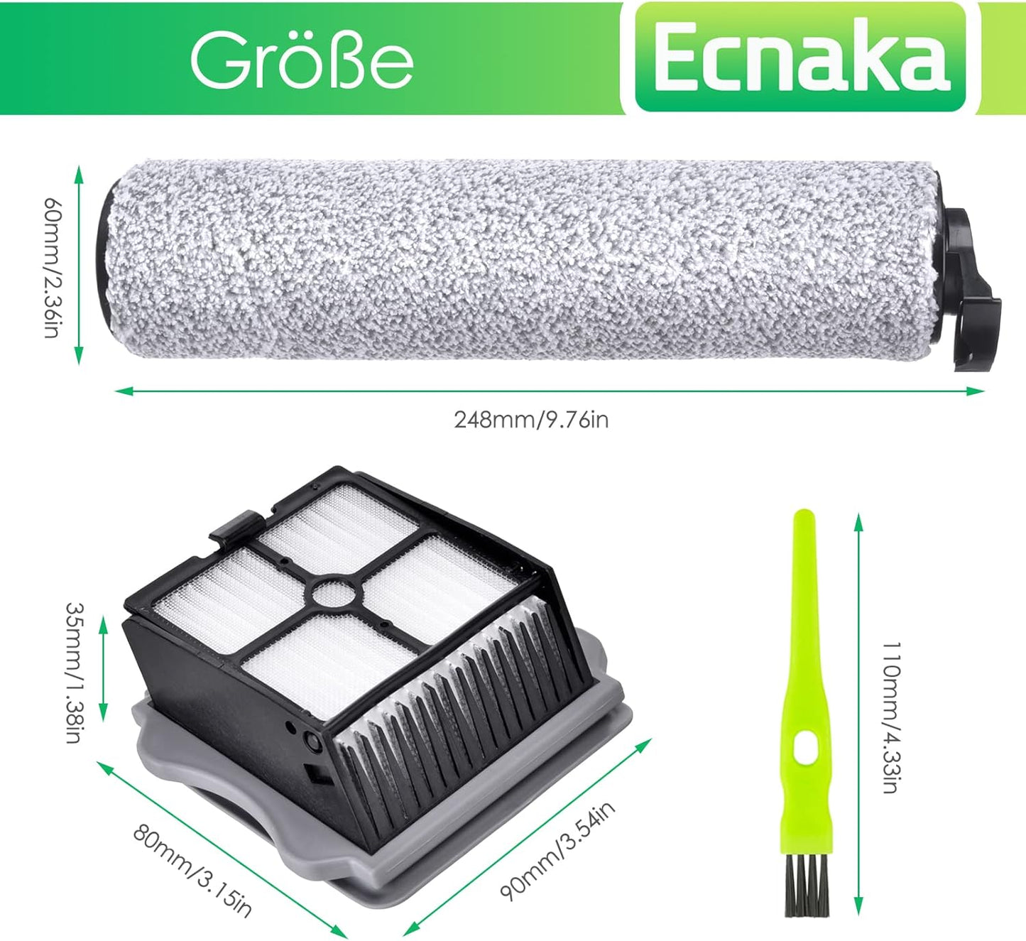 7-teiliges Zubehörset für Tineco iFloor3/Floor One S3, S3