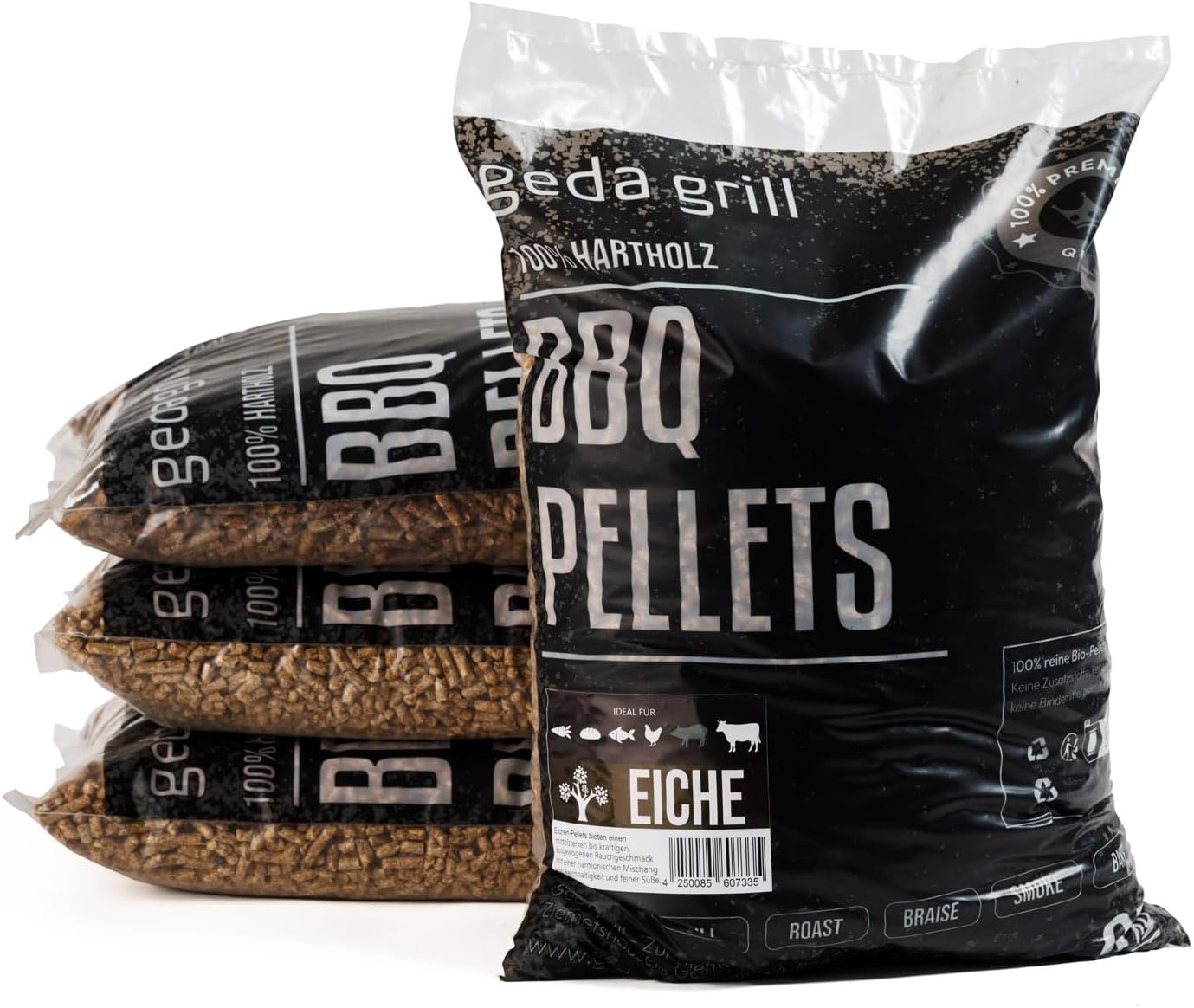 Grillpellets für Pelletsmoker und Pizzaofen, Eiche