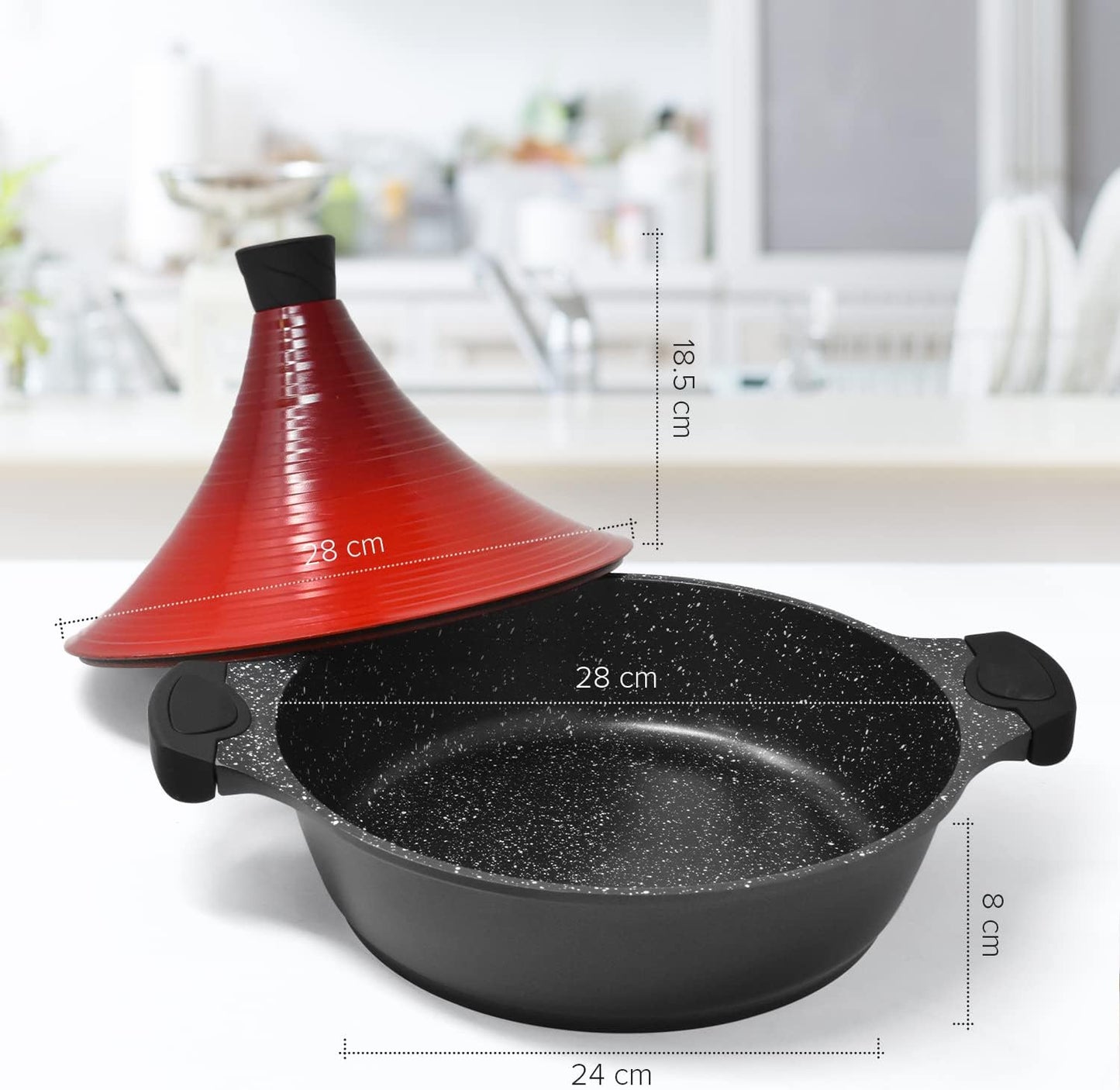 Marokkanische Tajine mit Deckel