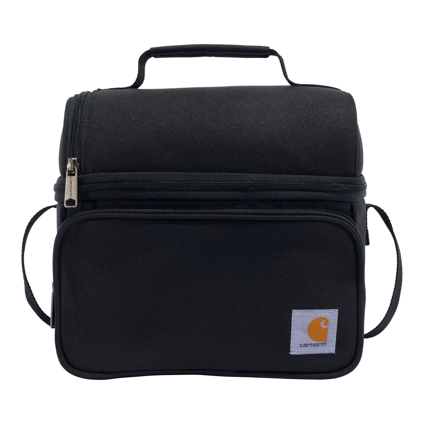 Isolierte Kühltasche mit Zwei Fächern, One Size (Pack of 1) Schwarz