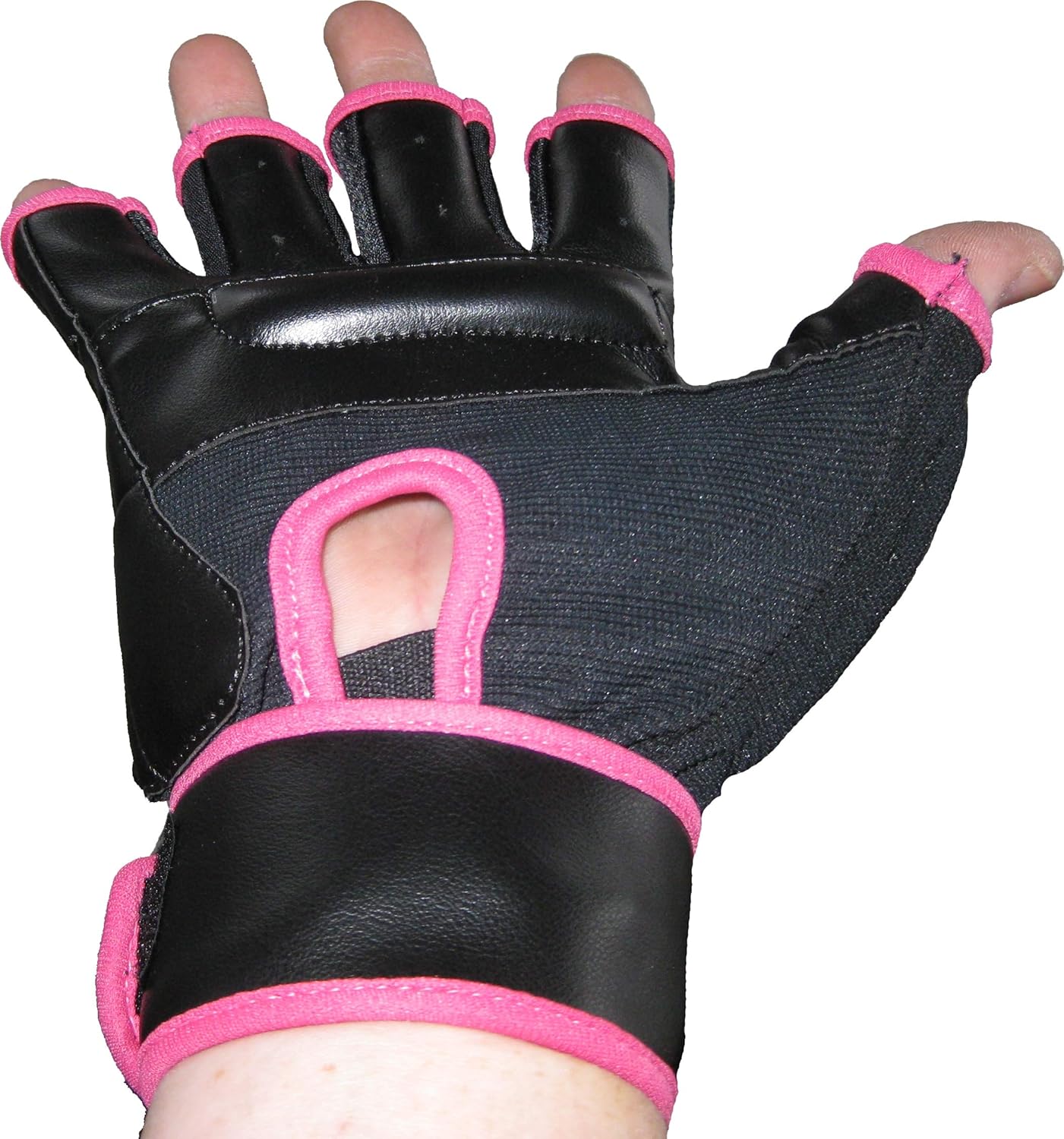 MMA & Krav Maga Handschuhe, schwarz/pink S