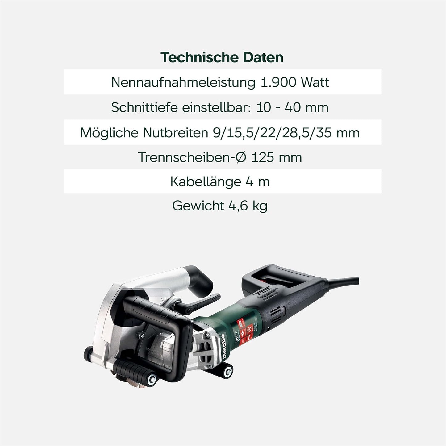 Mauernutfräse MFE 40