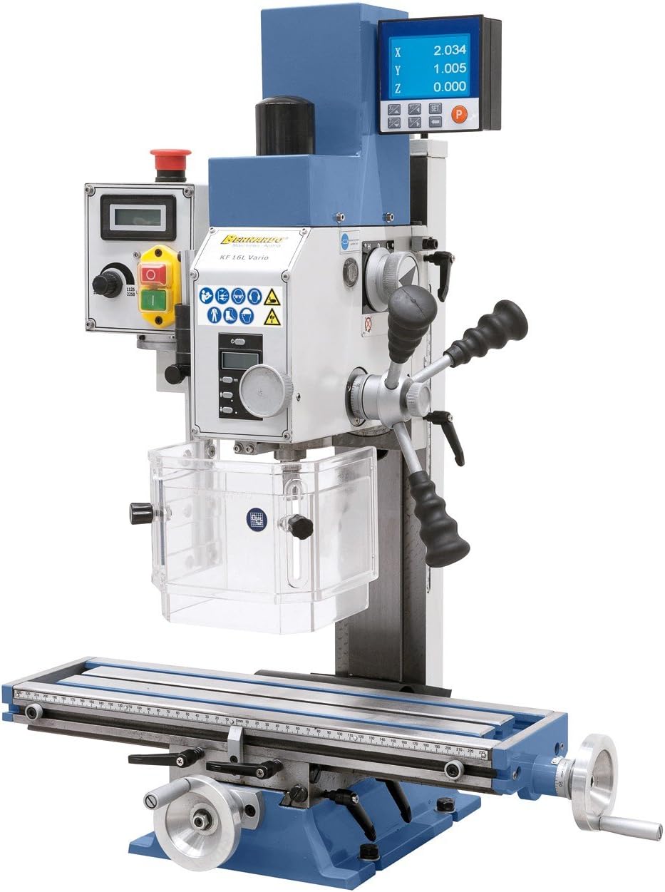 Bohr und Fräsmaschine KF 16 L Vario