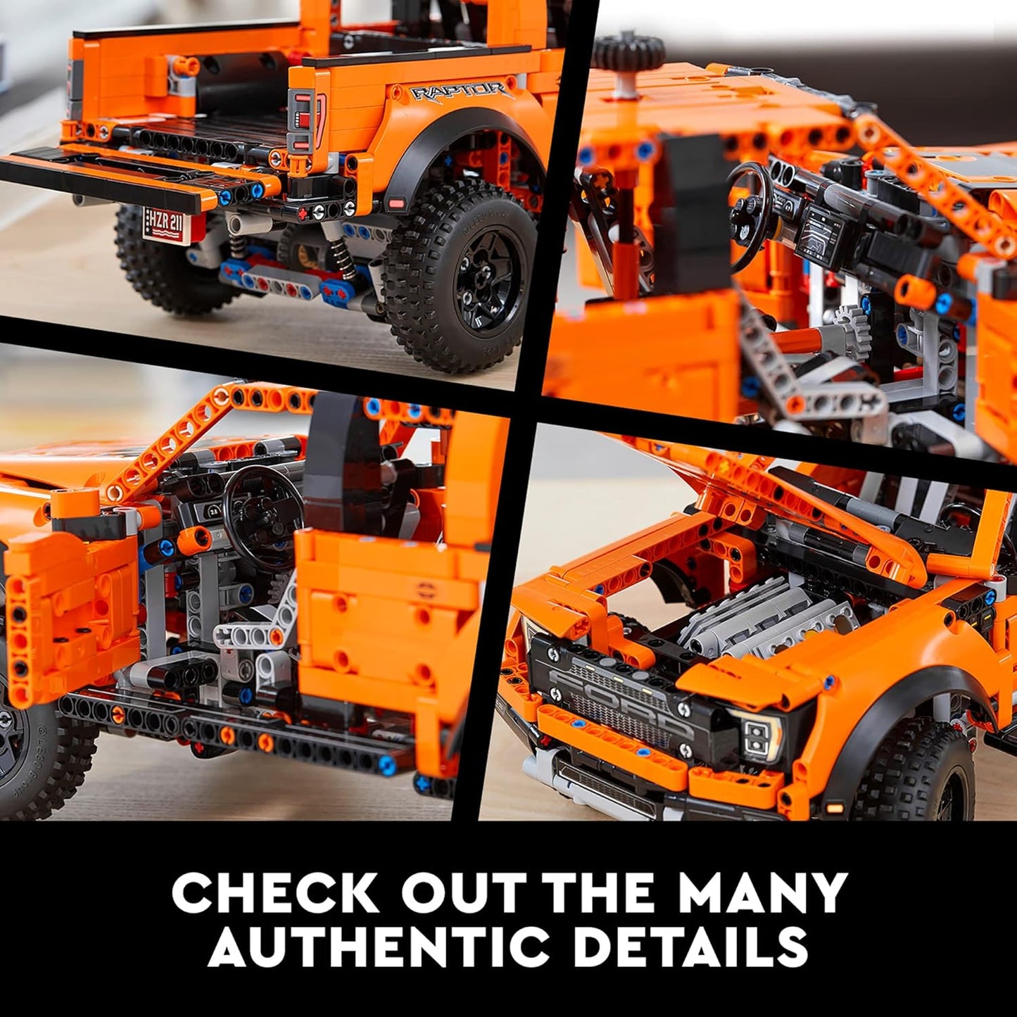 Ford F-150 Raptor, Standardverpackung