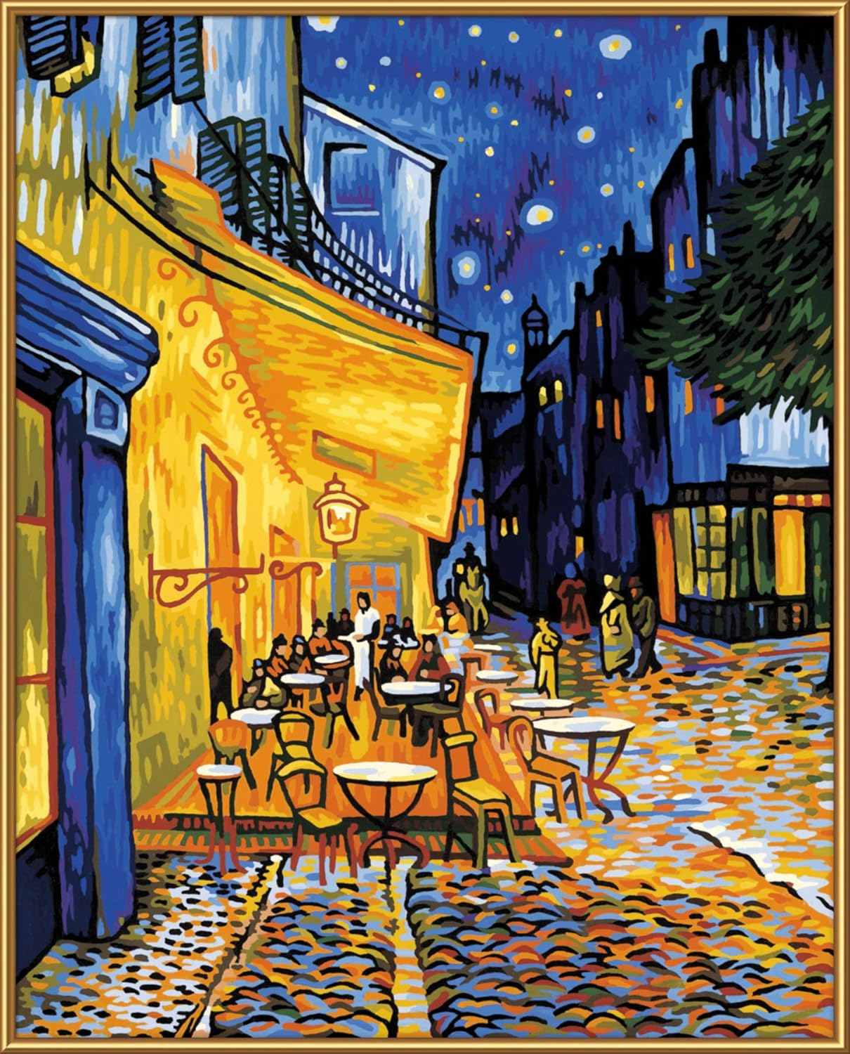 Malen nach Zahlen Nachtcafé von Van Gogh 609130598