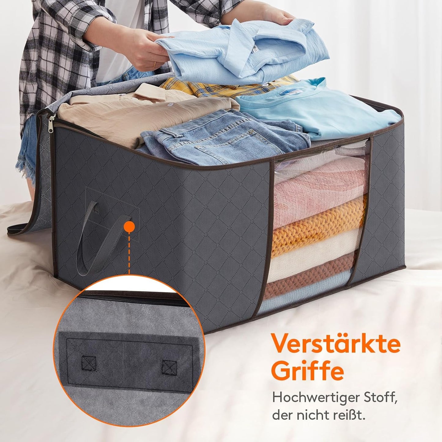 8er-Set Aufbewahrungstasche, 8 90L