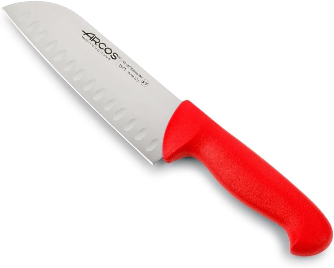 Serie 2900 - Santokumesser, 180 mm Rot
