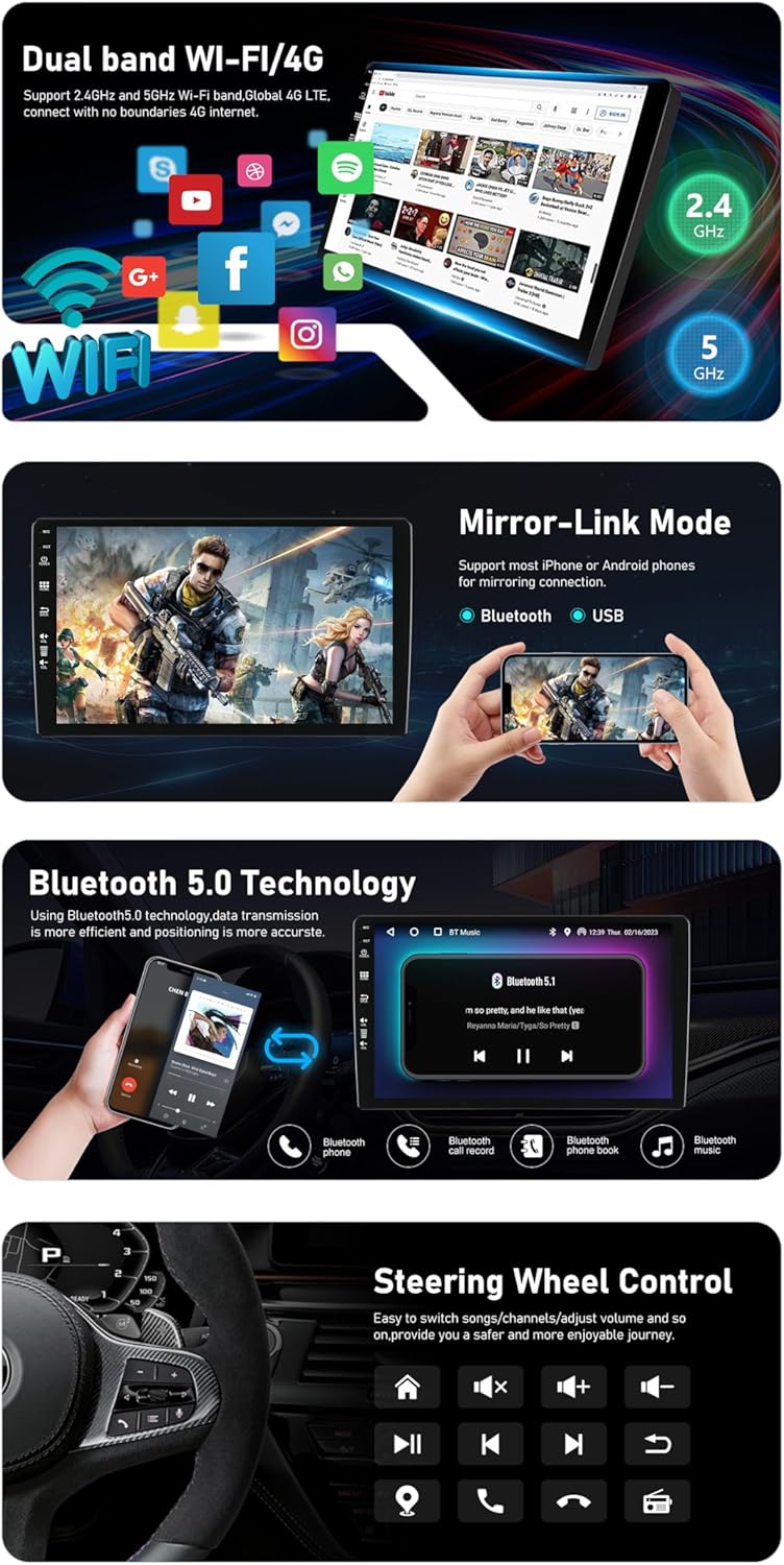 Android 10 Autoradio für Suzuki Swift (2005-2016)