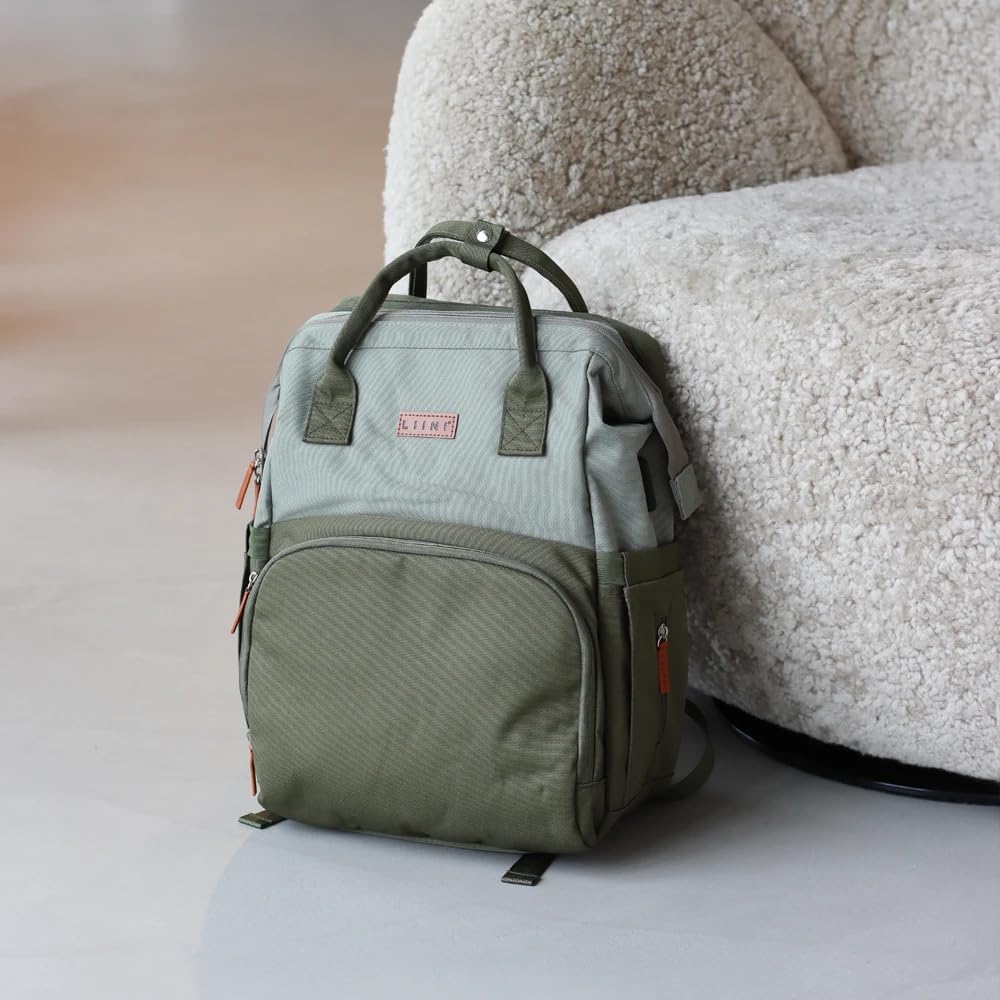 Wickelrucksack mit Zubehör