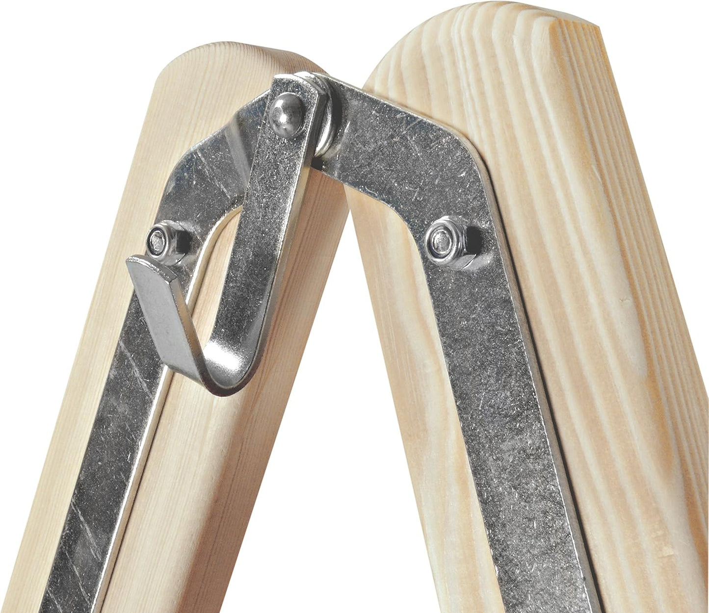 Holz-Stehleiter, 2x4 Sprossen
