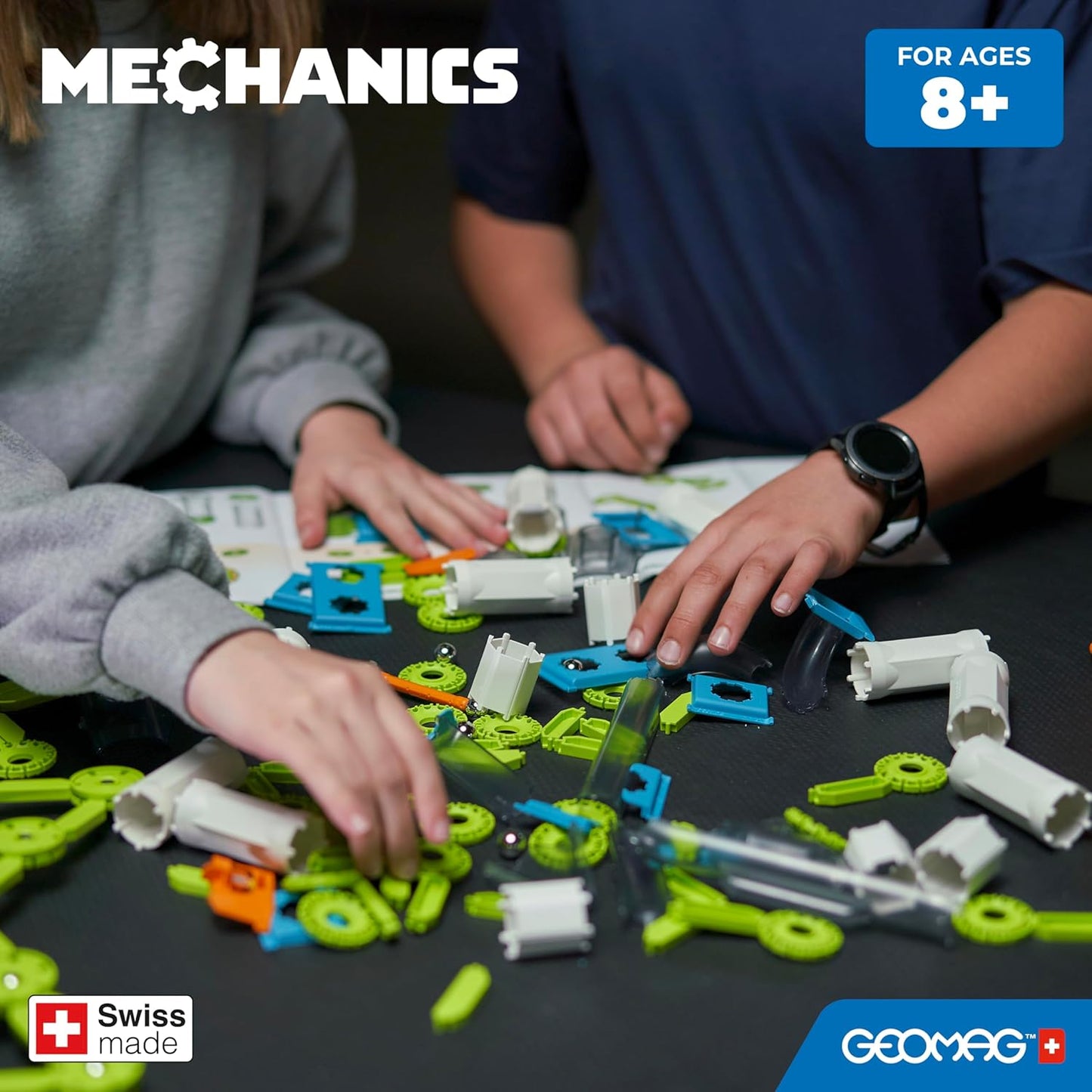 Mechanics Gravity Loops & Turns, 130 Stück Green