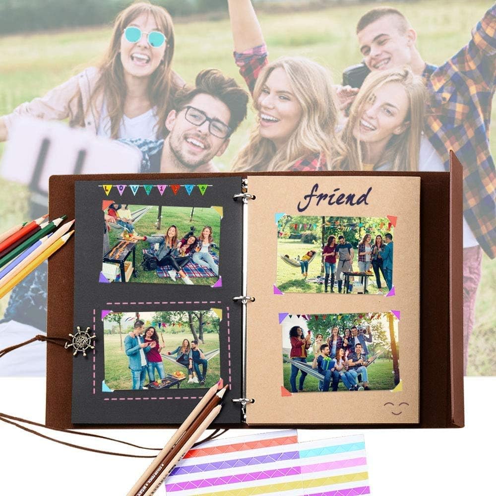 Scrapbook Fotoalbum, Brown