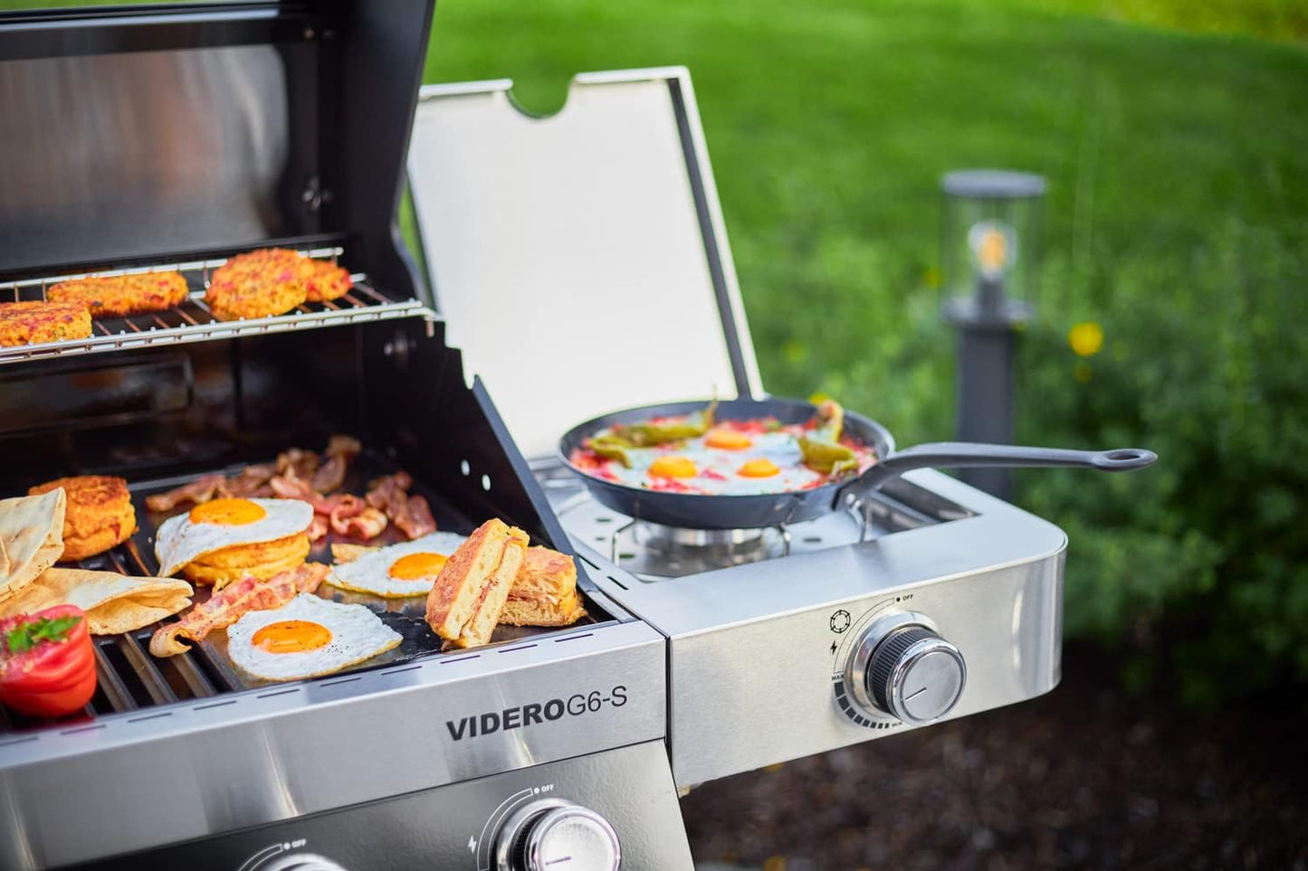Grillplatte für Videro Grill, VIDERO (ab Modelljahr 2021)