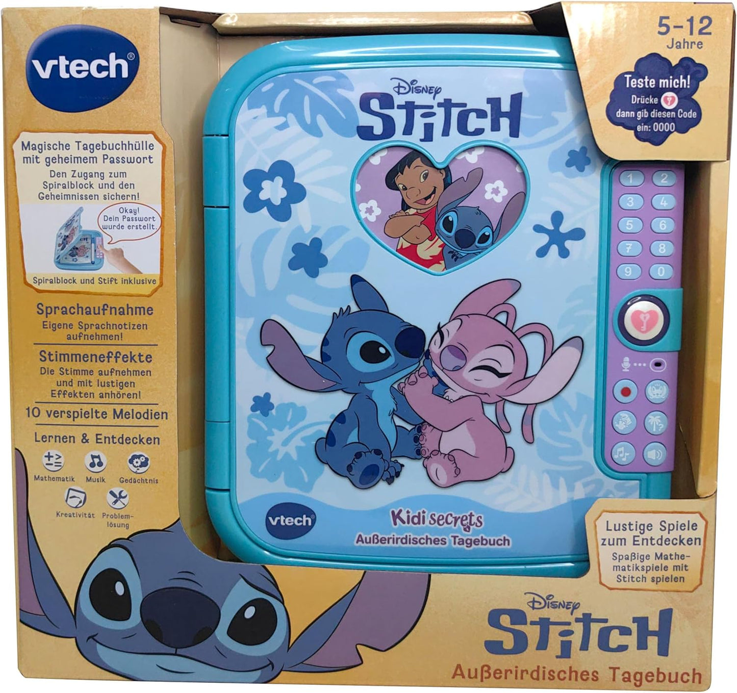 Ausserirdisches Tagebuch Stitch