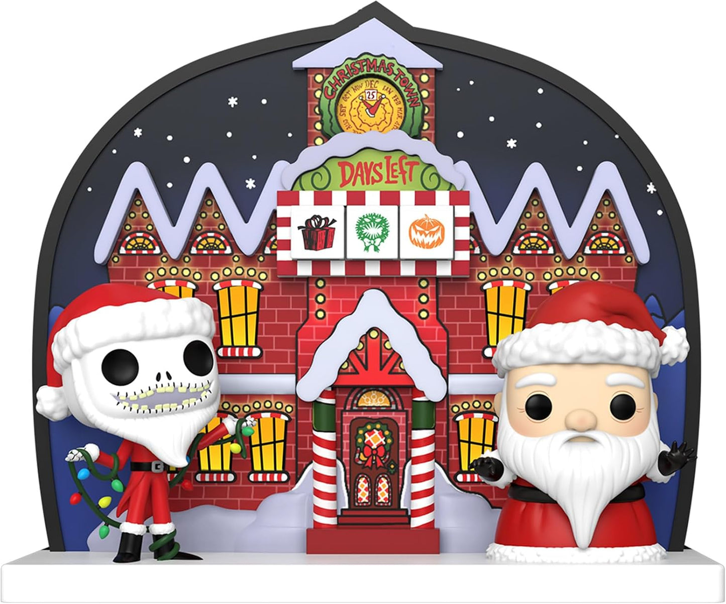 Countdown Calendar: Nightmare Before Christmas Figuren-Set