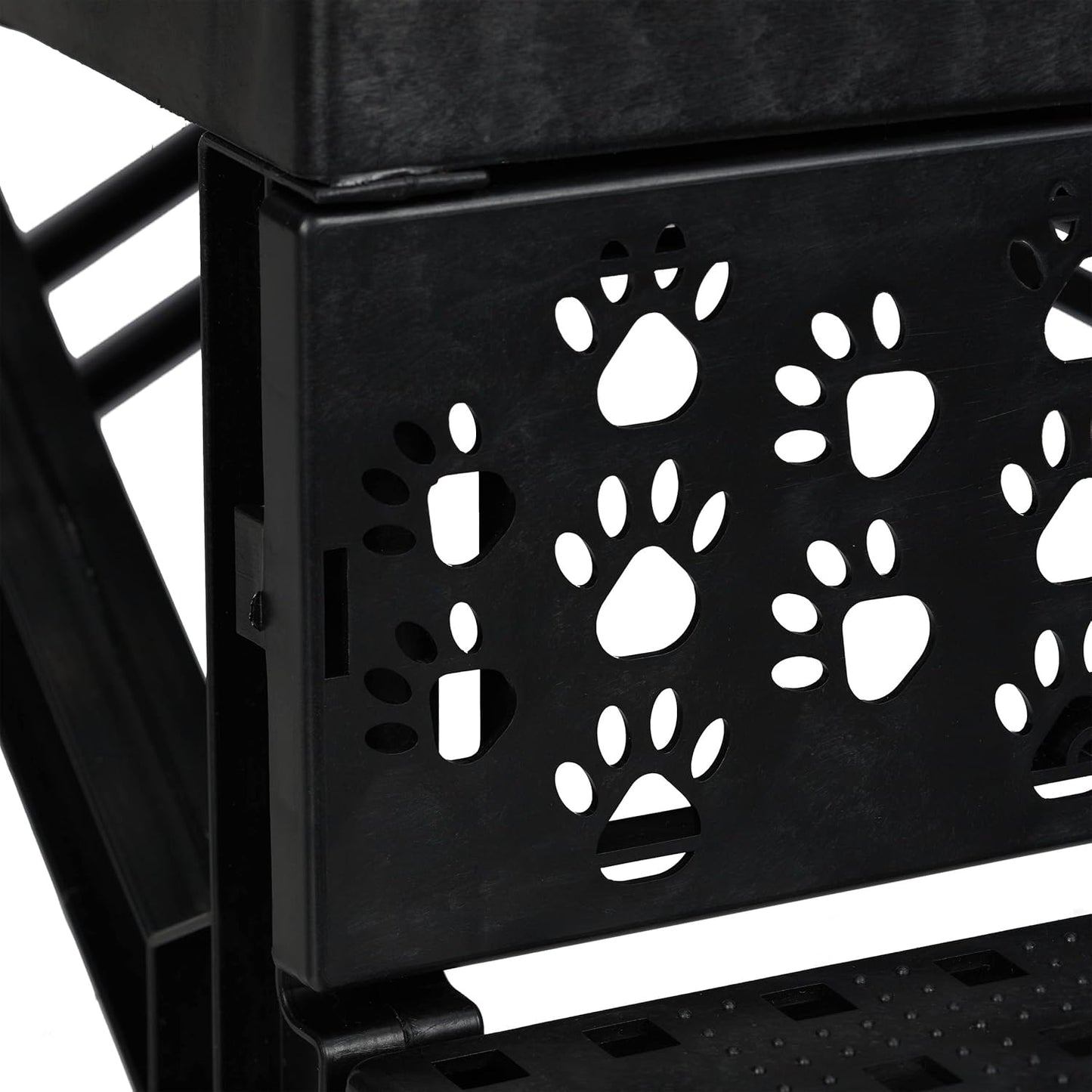 Hundetreppe, Schwarz 30 x 35 x 45 cm