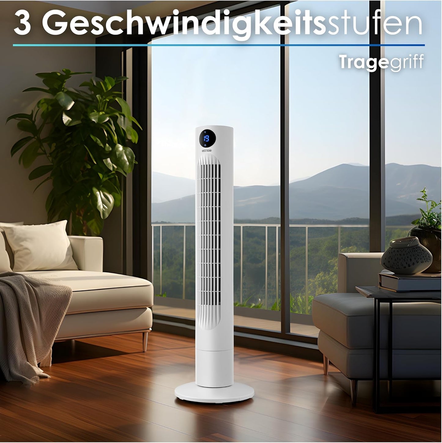 Leiser Turmventilator