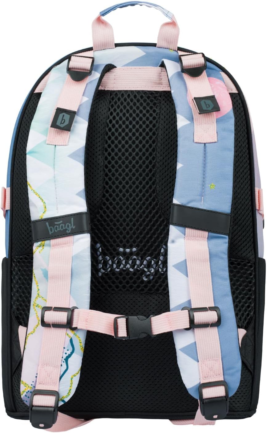 Schulrucksack-Set 3-teilig für Grundschule (ab 3. Klasse), Skate Moon
