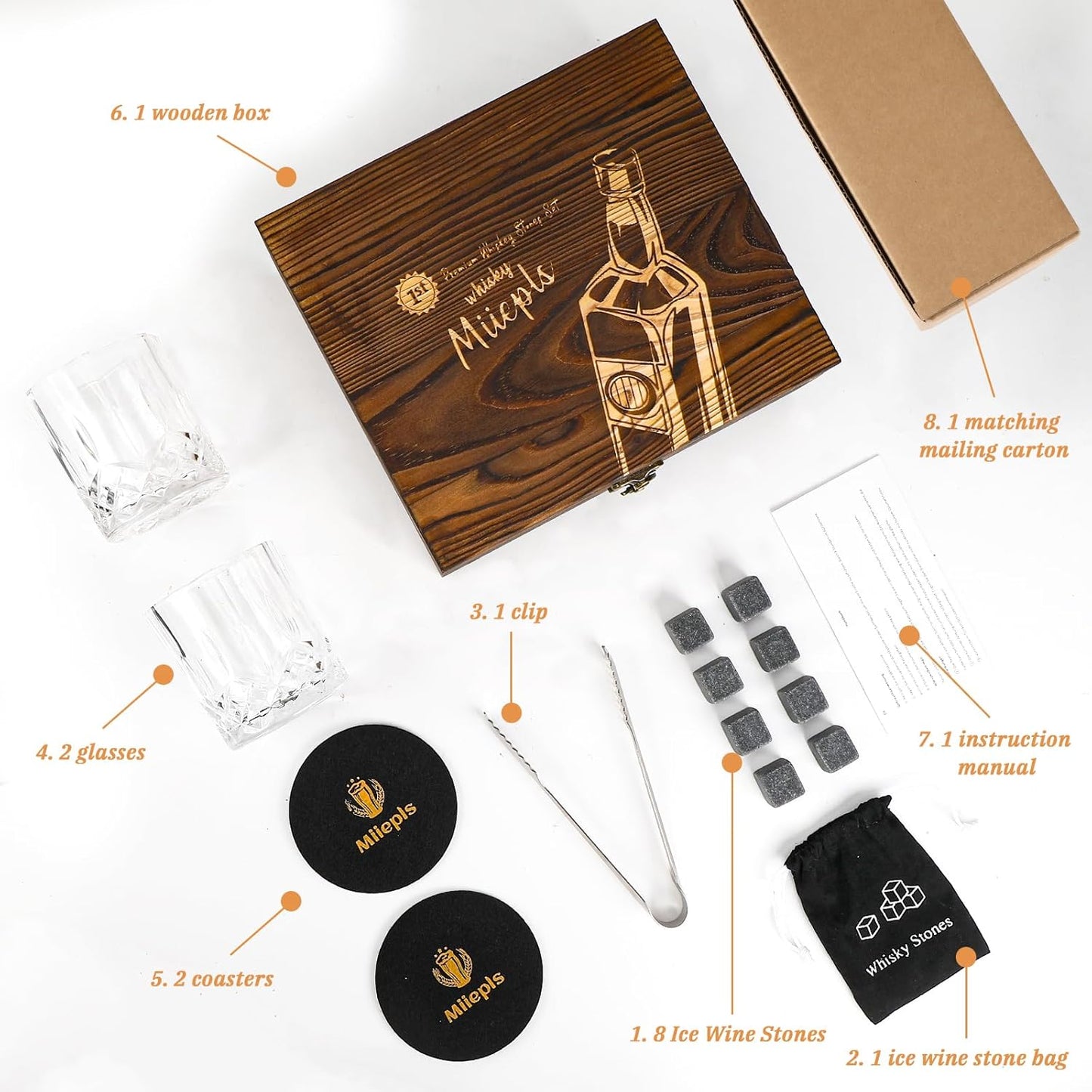 Whiskygläser-Geschenkset
