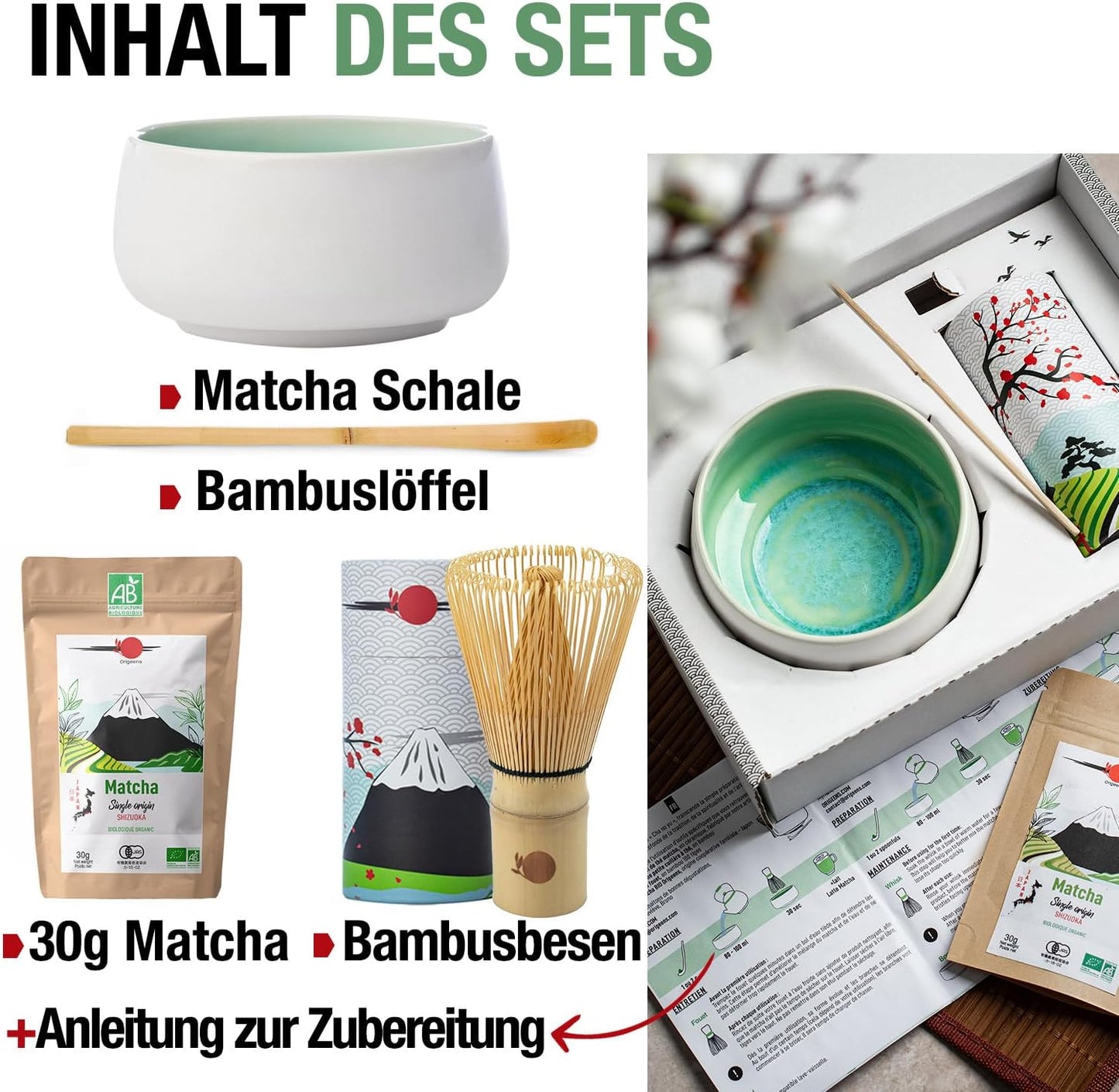 Matcha Tee-Set