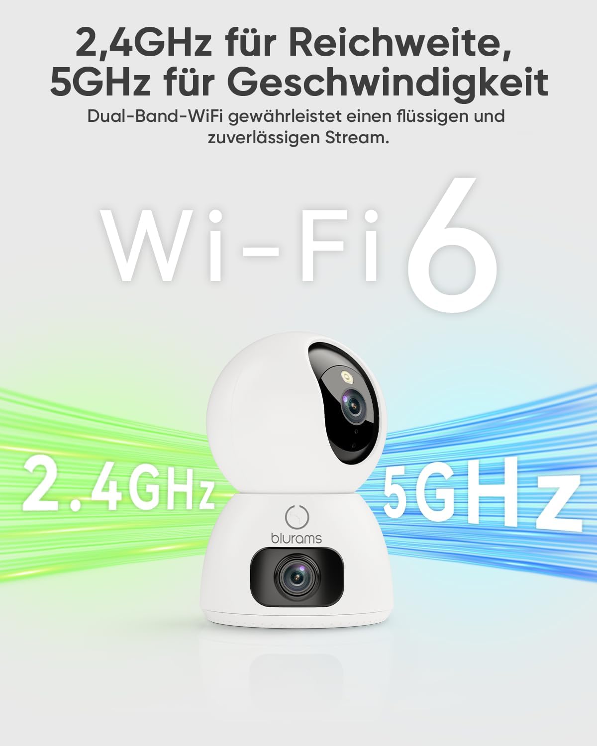 Überwachungskamera Innen, 2K+2K