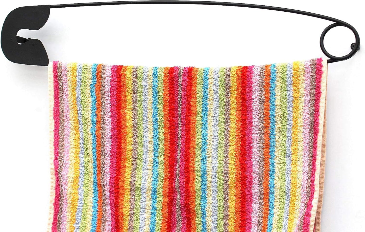 Design Handtuchhalter Sicherheitsnadel Look