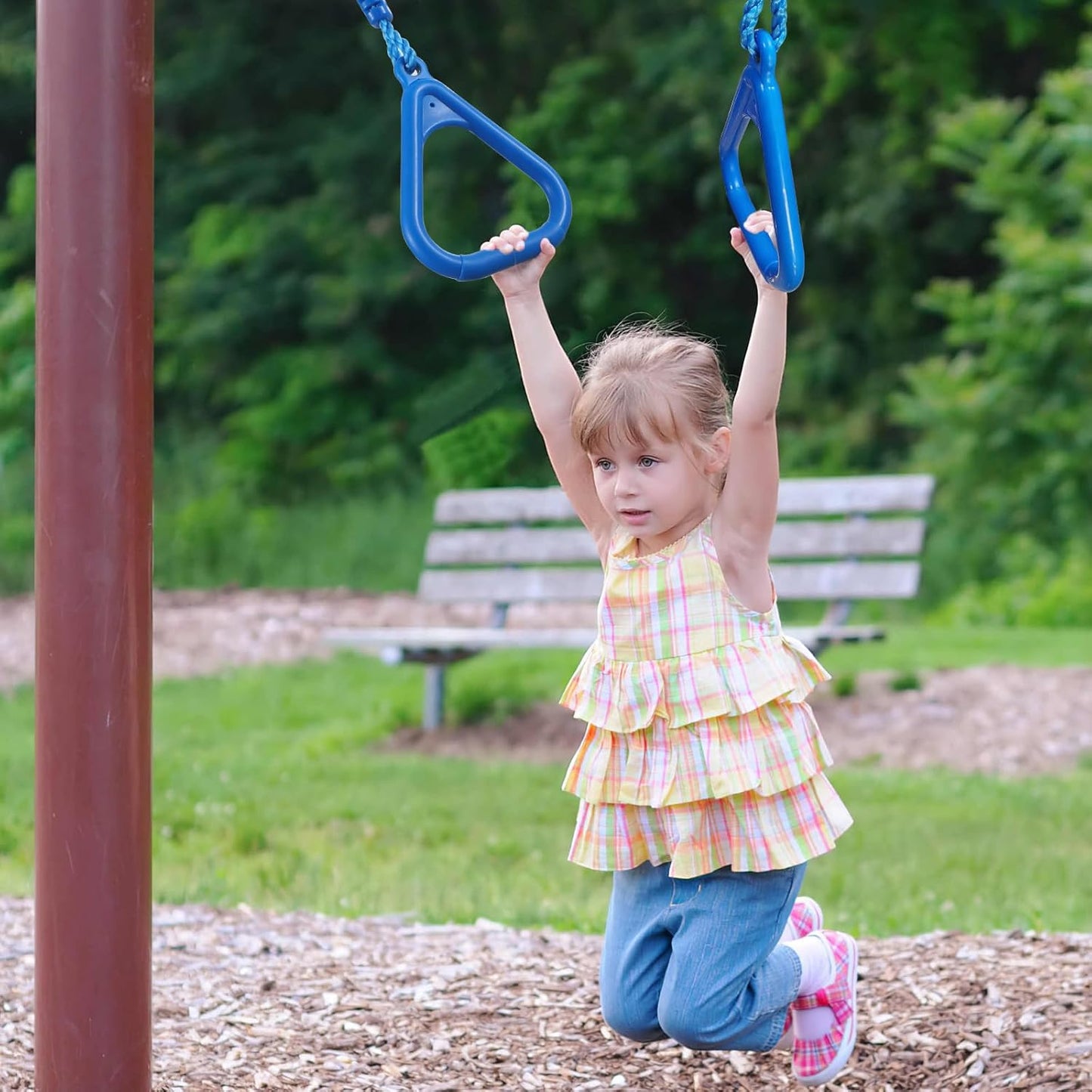 Turnringe-Set für Kinder, Mehrfarbig 4 Stück