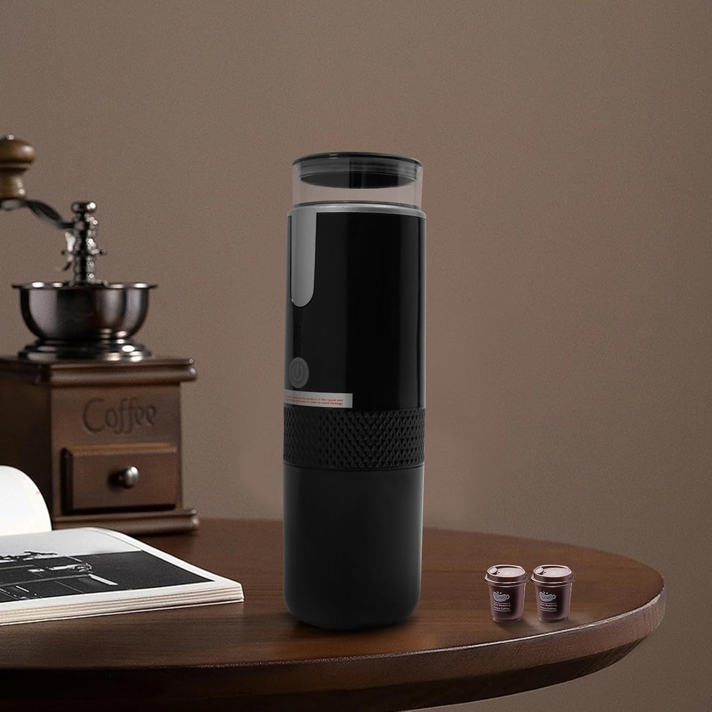 CM-1988 Mini-Kapselkaffeemaschine USB-C aufladbar
