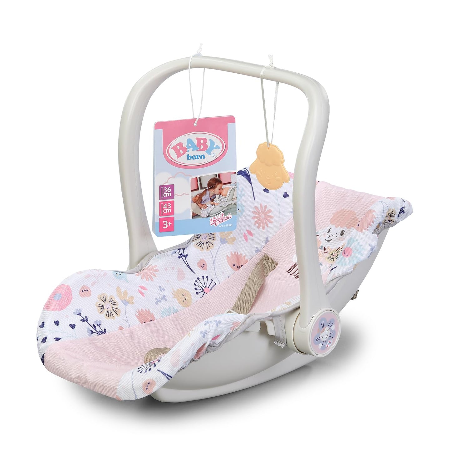 BABY born Babyschale Blumen