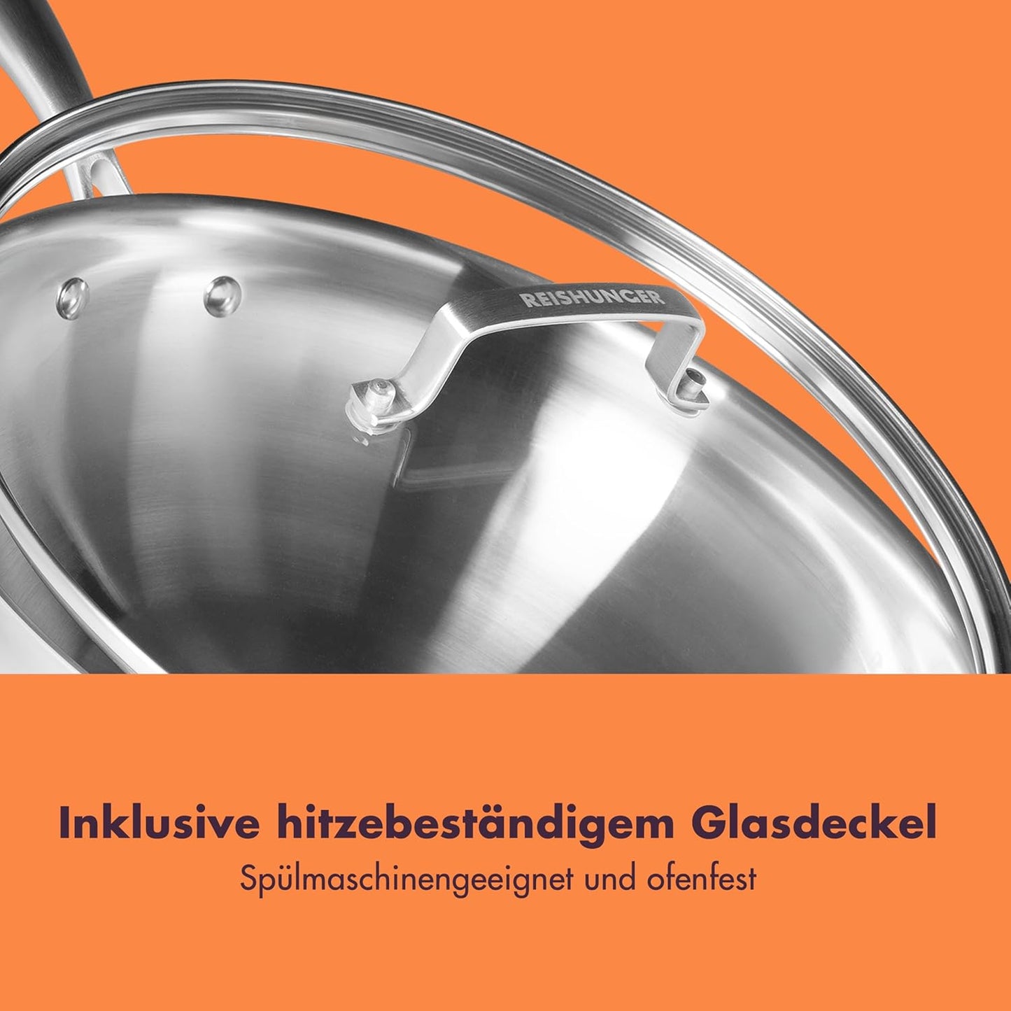 Wok mit Dämpfeinsatz, Wok mit Dämpfeinsatz