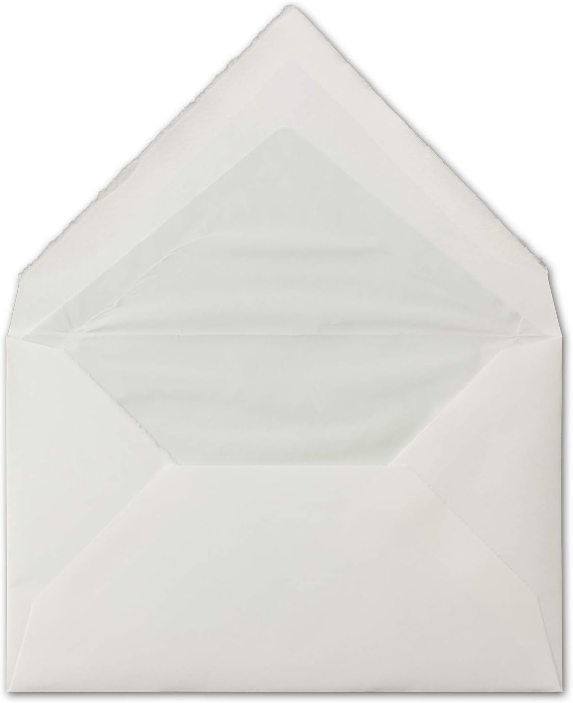 Vintage Briefpapier-Set (50 Karten & Umschläge), 50 Sets Naturweiss
